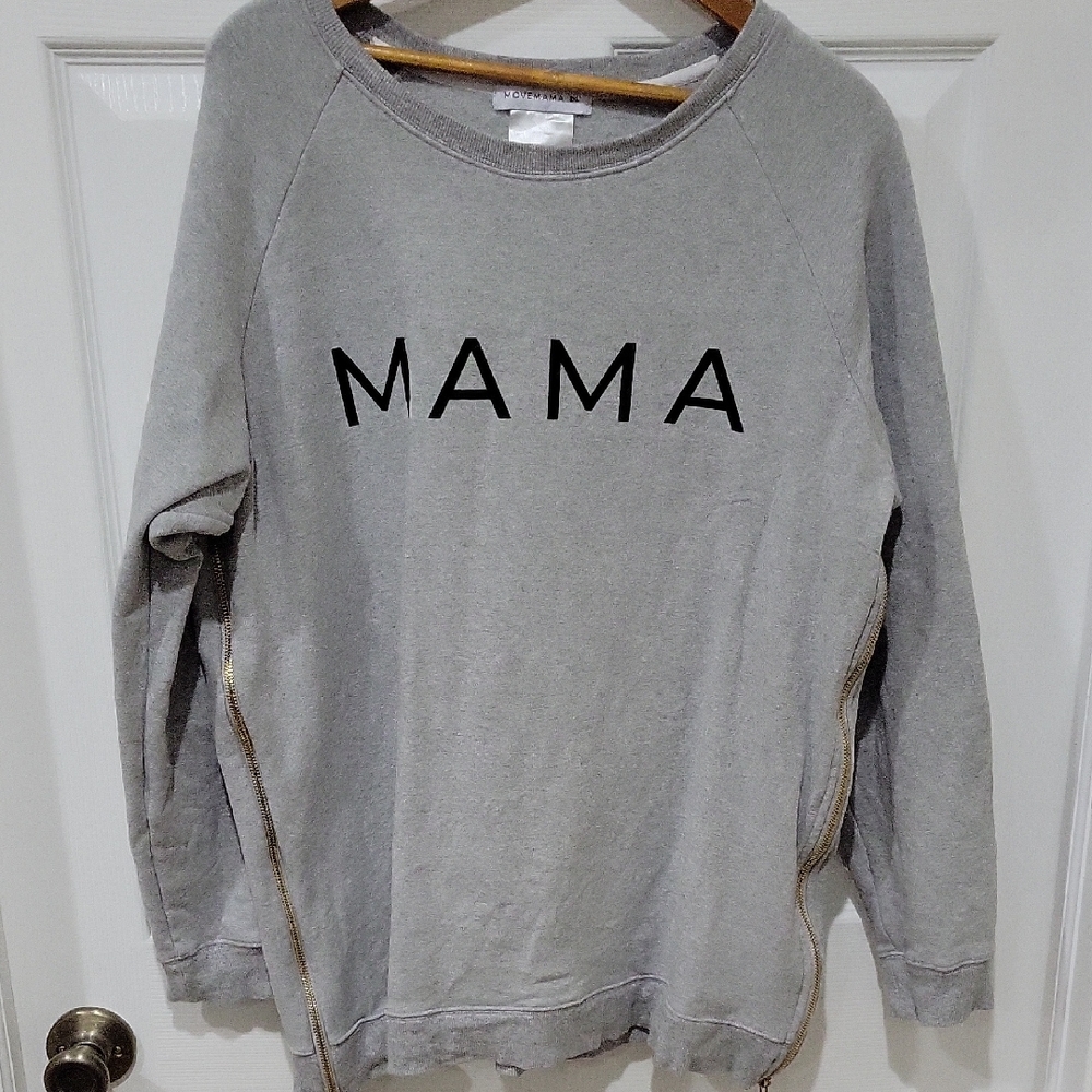 Gray MOVEMAMA Sweatshirt